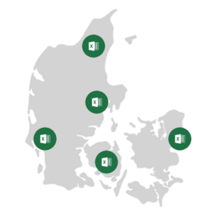 Excel kurser i hele Danmark